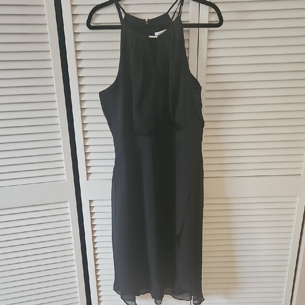 Elegant Black Sleeveless Dress